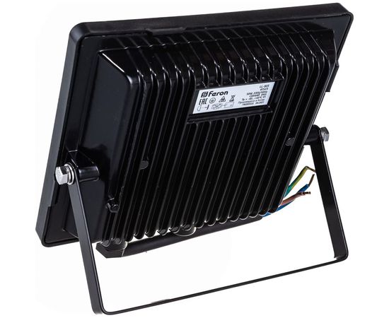 Светодиодный многоматричный прожектор FERON LL-905, 50W, синий, IP65, чёрный, 41523 – изображение 3