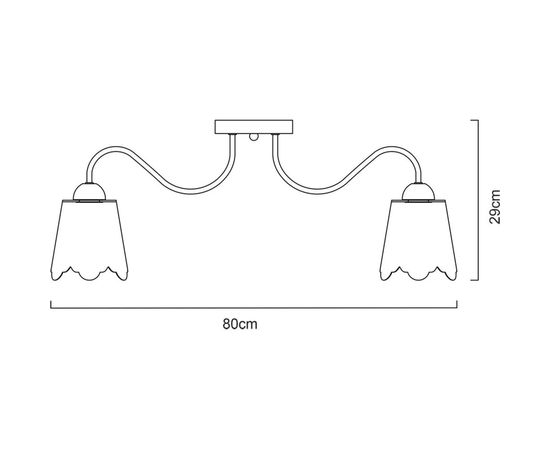 Потолочный светильник Arte Lamp A2032PL-8WG – изображение 4