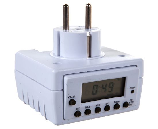 Цифровой розеточный таймер, 7-дневная программа, 230/3500Вт Camelion BND-50/SG3 7785 – изображение 4