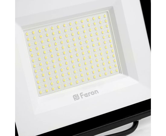 Светодиодный прожектор 2835 SMD 150W 6400K IP65 AC220V/50Hz, черный с матовым стеклом Feron LL-923 32104 – изображение 4