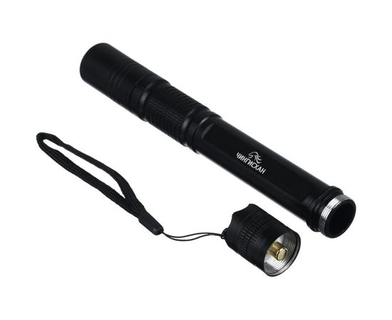 Фонарь ЧИНГИСХАН 1 LED, 3 Вт, 50м, 3 режима, алюминиевый сплав, 1 цвет 224-017 – изображение 4