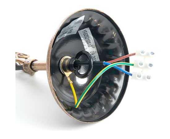 Садово-парковый светильник, круглый на цепочке 60W 230V E27, черное золото Feron PL3705 11369 – изображение 4