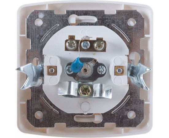 Розетка, слоновая кость 2П+З 16А TDM Валдай SQ1804-0108 – изображение 4