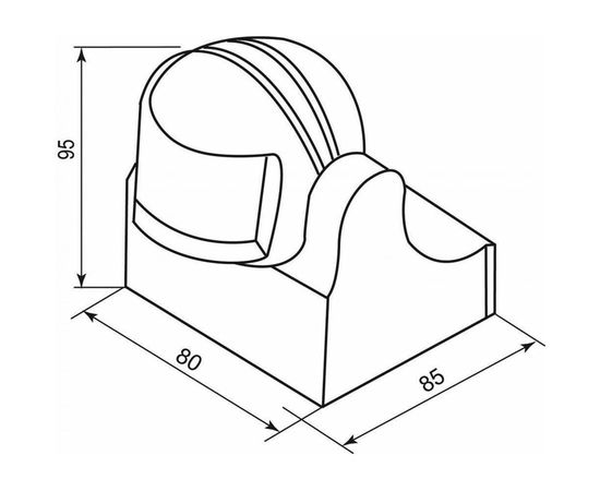 Датчик движения и освещенности FERON 1200w, 180°, 12м, IP44, белый Feron 22021 – изображение 4