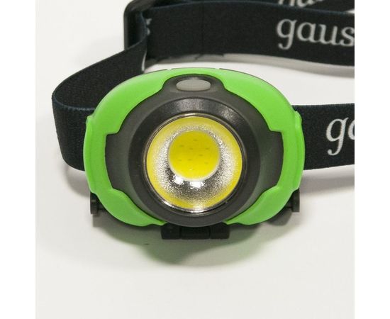 Налобный фонарь Gauss модель GFL302 3W 120lm 3xAAA LED 1/12/60 GF302 – изображение 5