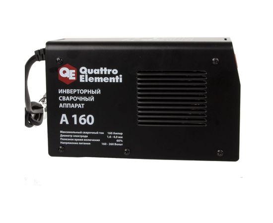 Инверторный аппарат электродной сварки QUATTRO ELEMENTI A 160 248-511 – изображение 5