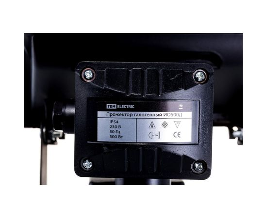 Прожектор галогенный черный TDM ИО500Д SQ0302-0012 – изображение 5