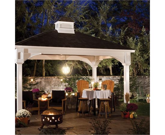 Садово-парковый светильник, круглый на цепочке 60W 230V E27, черное золото Feron PL3705 11369 – изображение 6