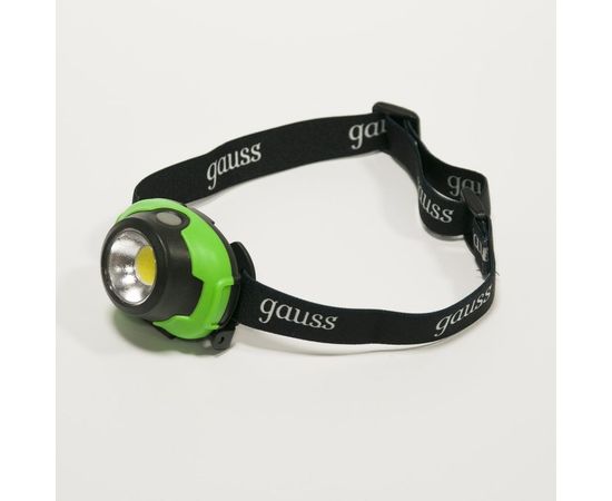 Налобный фонарь Gauss модель GFL302 3W 120lm 3xAAA LED 1/12/60 GF302 – изображение 8