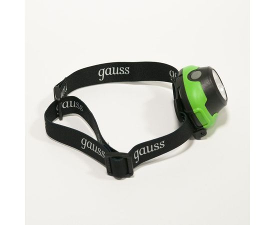 Налобный фонарь Gauss модель GFL302 3W 120lm 3xAAA LED 1/12/60 GF302 – изображение 9
