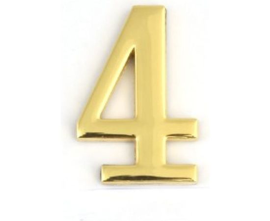 Дверная цифра APECS DN-01-4-Z-G 19002 