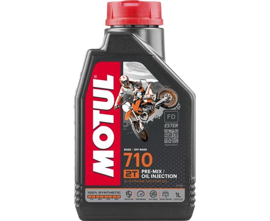 Моторное масло 710 2T 1 л MOTUL 104034 