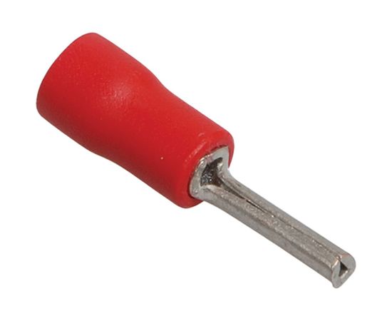 Изолированный штыревой круглый наконечник IEK НкИш, 0.5-1.5, 100шт, ИЭК, красный UNL11-L23-A19 