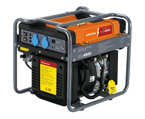 Бензиновый инверторный генератор Кратон GG-4500i 3 08 04 023 