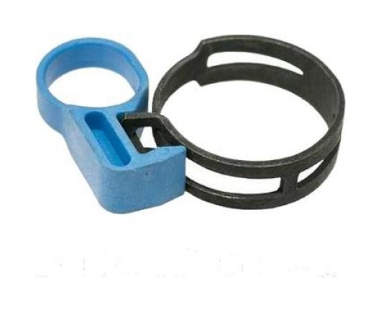 Пружинный хомут MUBEA 41х12 черный с чекой, FBS, Германия 41012000035 