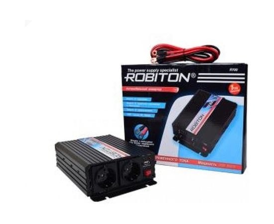 Инвертор 700W две евро розетки Robiton R700 12173 