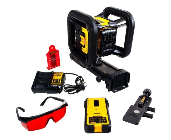 Cамовыравнивающийся ротационный лазерный уровень DEWALT DCE074D1R 