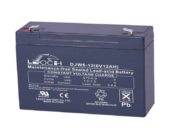 Аккумулятор DJW6-12 для ИБП Leoch 