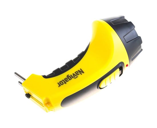 Фонарь Navigator, NPT-CP03-ACCU, пластик, 4LED, прямой, зарядка, аккумулятор 4В, 500мАч 94951 – изображение 2