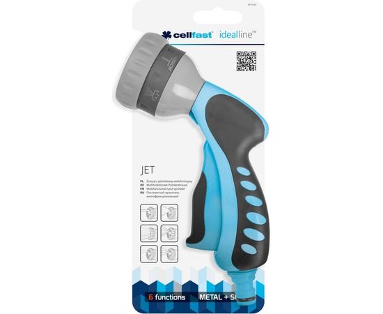 Пистолетный ороситель Cellfast JET IDEAL 6 функций 52-025 – изображение 2
