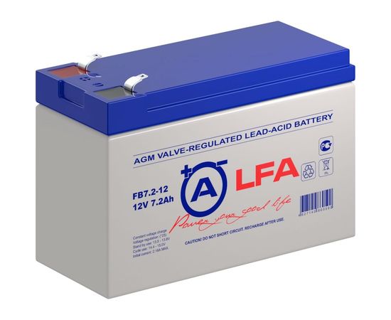 Аккумуляторная батарея LFA FB7.2-12 +A-LFA – изображение 2