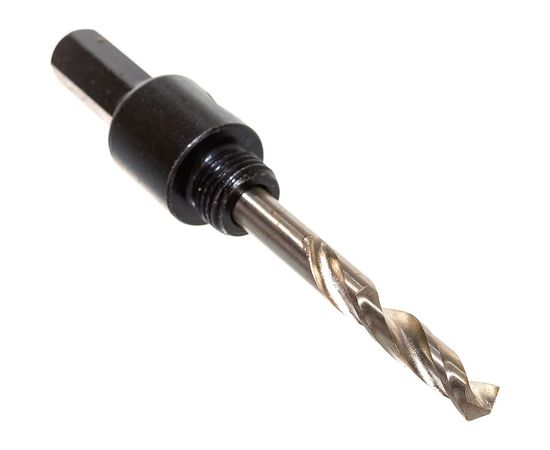 Державка с центровочным сверлом для кольцевых пил 14-30 мм Biber 75710 тов-073125 – изображение 2