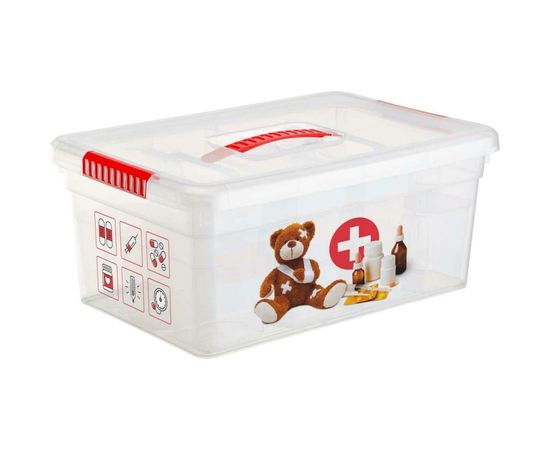 Ящик органайзер FunBox Аптечка 5л с ручкой лоток органайзер S 47011 – изображение 2
