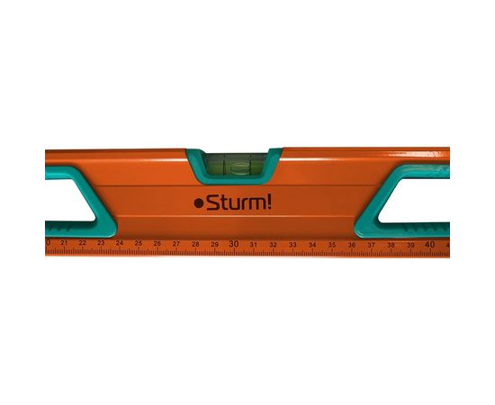 Антиударный магнитный уровень Sturm зеркало, 3 глазка, 600 мм 2015-05-600 – изображение 3