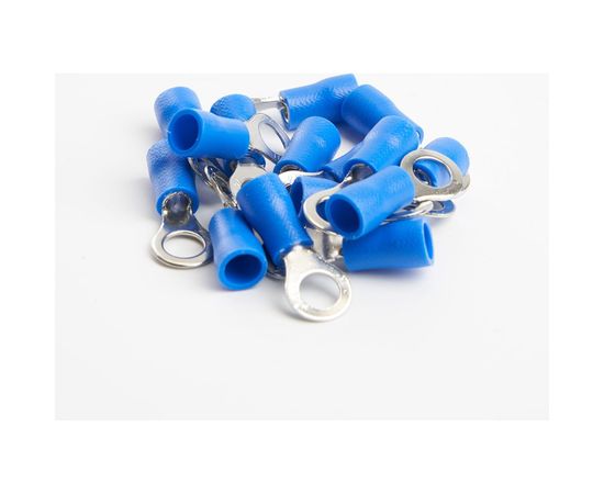 Кольцевой изолированный наконечник STEKKER М4 1,5-2,5 - 0,6 мм, синий 39369 – изображение 3