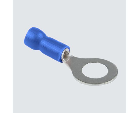 Кольцевой изолированный наконечник STEKKER М4 1,5-2,5 - 0,6 мм, синий 39369 – изображение 4