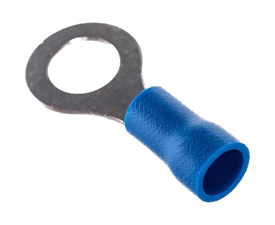 Кольцевой изолированный наконечник STEKKER М6 1,5-2,5 - 0,6 мм, синий 39420 – изображение 4