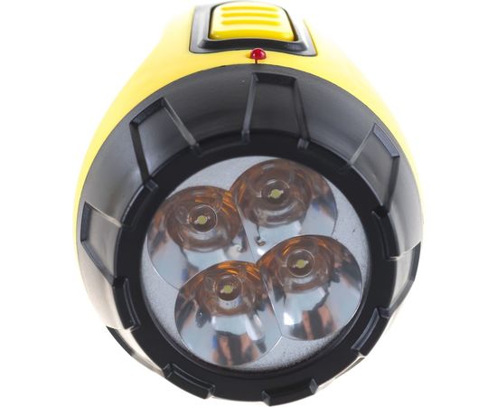 Фонарь Navigator, NPT-CP03-ACCU, пластик, 4LED, прямой, зарядка, аккумулятор 4В, 500мАч 94951 – изображение 4