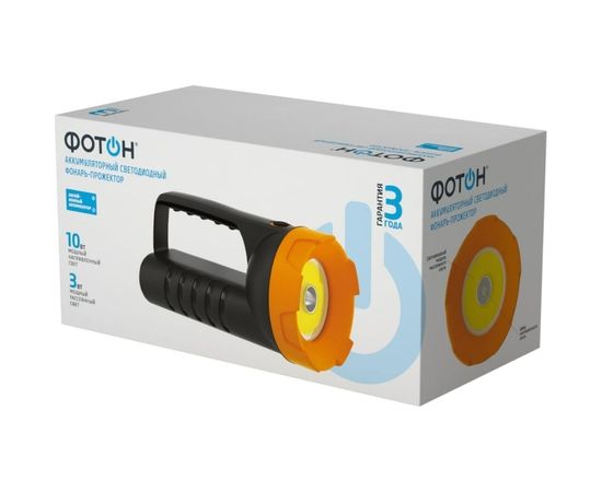 Аккумуляторный светодиодный фонарь-прожектор ФОТОН PB-6000 24287 – изображение 5