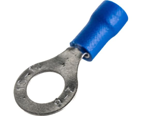 Кольцевой изолированный наконечник STEKKER М6 1,5-2,5 - 0,6 мм, синий 39420 – изображение 5