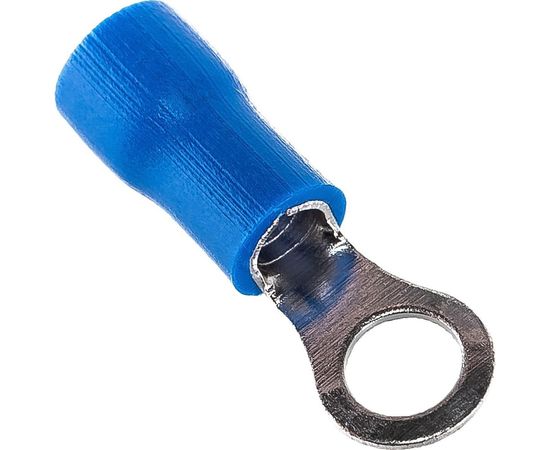 Кольцевой изолированный наконечник STEKKER М4 1,5-2,5 - 0,6 мм, синий 39369 – изображение 5