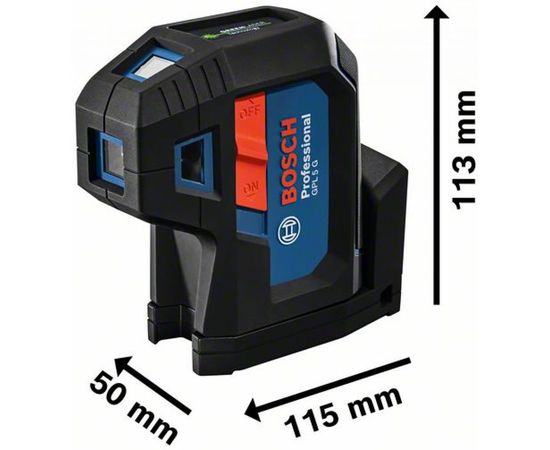 Точечный нивелир BOSCH GPL 5 G 0601066P00 – изображение 6