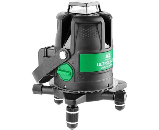 Лазерный уровень ADA ULTRALINER 360 4V Green А00540 – изображение 6