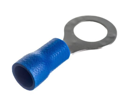 Кольцевой изолированный наконечник STEKKER М6 1,5-2,5 - 0,6 мм, синий 39420 – изображение 6