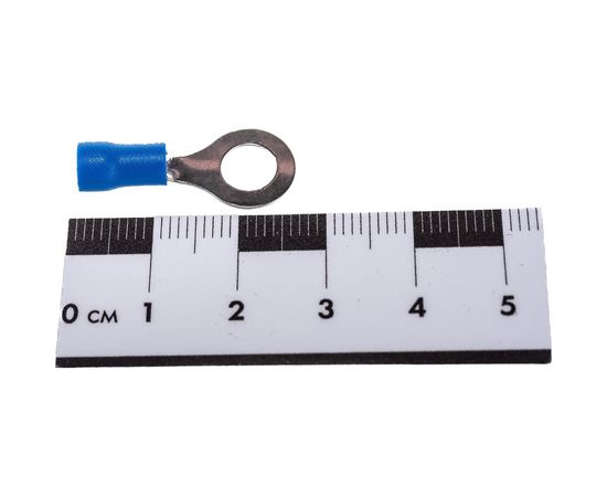 Кольцевой изолированный наконечник STEKKER М6 1,5-2,5 - 0,6 мм, синий 39420 – изображение 7