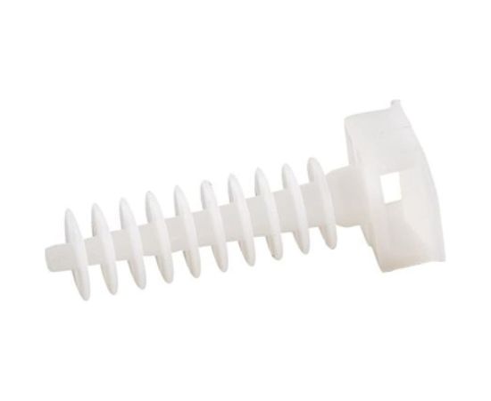 Держатель хомутов для установки в отверстиях Экопласт 8 мм, 37х13 47214 