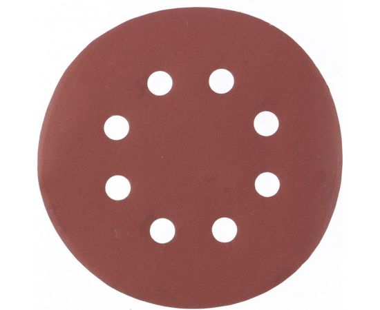 Круг абразивный на ворсовой подложке под липучку (125 мм, Р600, 5 шт.) MATRIX 73817 