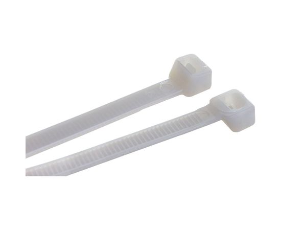 Ленточная хомут-стяжка Gigant 8х400 белый, 100 шт G/1/23 