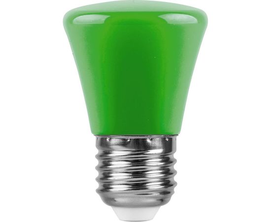 Светодиодная лампа FERON 1W 230V E27 зеленый, LB-372 25912 