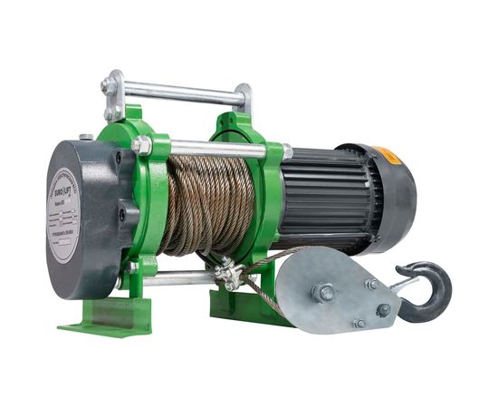 Лебедка электрическая (500/1000кг, 30/15м, U=220v, P1, 50HZ) EURO-LIFT KCD 00019835 