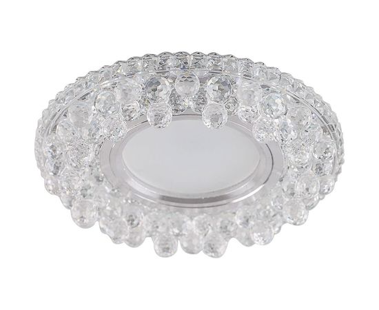 Потолочный светильник FERON 15LED 2835 SMD 4000K, MR16 50W G5.3, прозрачный, CD941 32654 