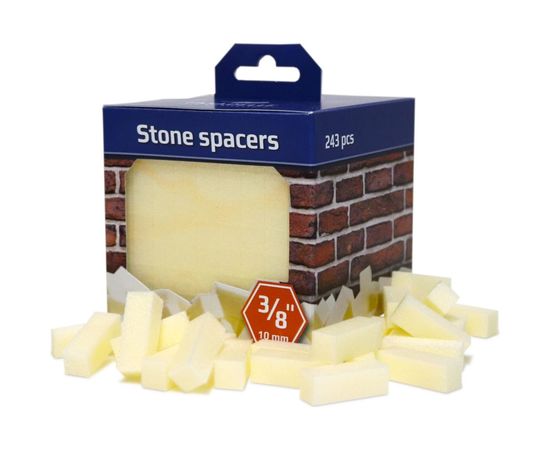 Фиксаторы шва для укладки декоративного камня (243 шт, 10 мм) Фасадэль FS10 box 