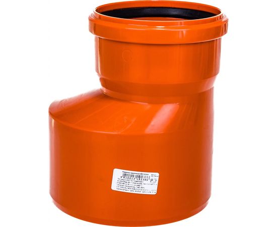 Эксцентрический переход для наружной канализации Flextron, 160/110 SVK-KN40160110 