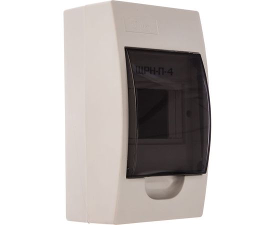 Навесной бокс ЭРА SIMPLE ЩРН-П-4 модуля, пластик IP41 Б0041521 