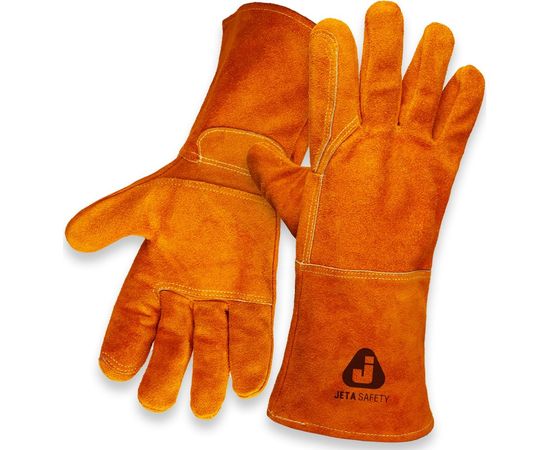 Перчатки сварщика Jeta Safety Ferrus Light, цвет желтый, JWK201-XL 