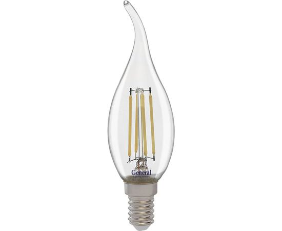 Светодиодная лампа General Lighting Systems FIL Свеча на ветру CWS-10W-E14 649919 